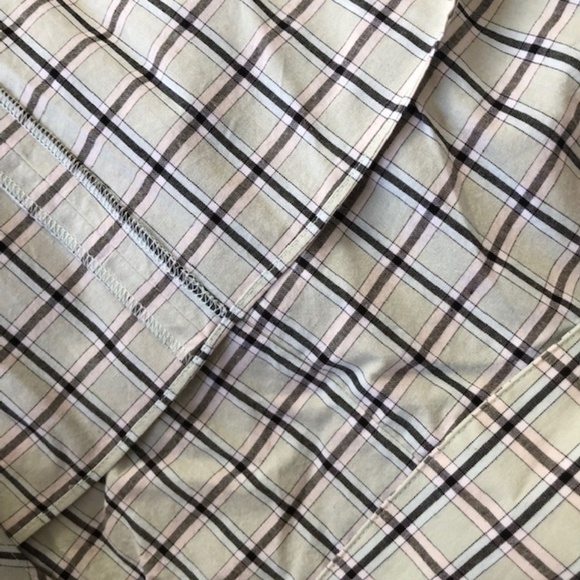 Tibi Cut Out Checked Wrap Dress - Picture 6 of 9